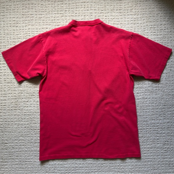 Vintage 90's Single Stitch Red Chevrolet Racing Shirt - Picture 2 of 6
